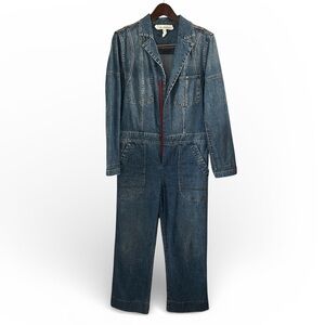 La Boheme Denim Jumpsuit